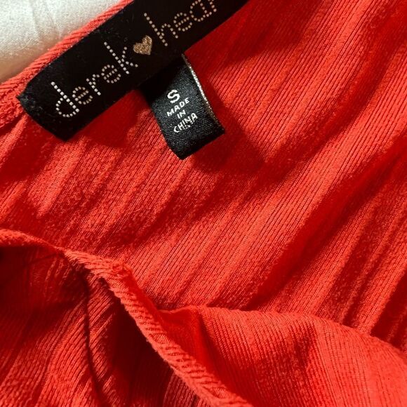 Derek Heart ribbed button front midi dress size Small - Picture 7 of 7